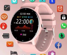 New Smartwatch Bluetooth Call Smart Watch Men Ladies Sports Bracelet NFC Waterproof Custom Watch Face Men SmartWatch For IOS Android
