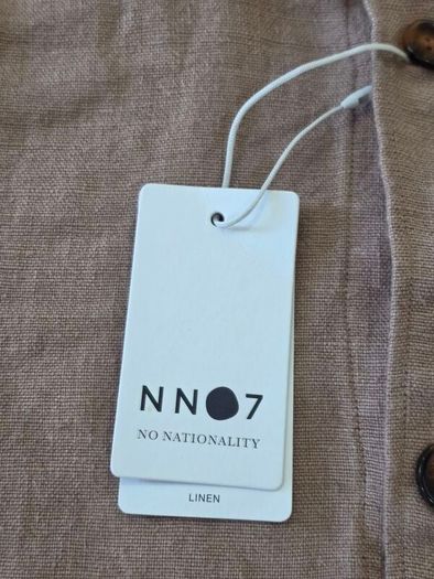 NN07 Men's Linen Cedrick Shacket Overshirt Size Medium