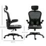 Office Chair Multi Adjustable with Lumbar Support, Headrest Image 2