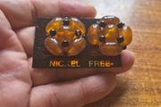 Vintage Adrien Mann Nickel Free Earrings