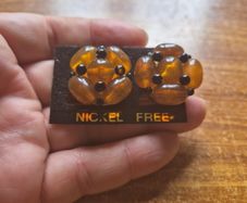 Vintage Adrien Mann Nickel Free Earrings