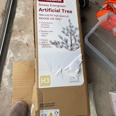 Snowy Every green Artificial Tree 6ft Christmas