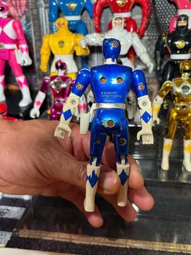 1995 Power rangers movie Bandai  metallic Rangers 6 rangers
