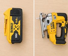 DeWalt 18V XR Cordless Jigsaw + 5.0Ah Battery