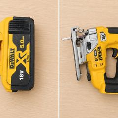 DeWalt 18V XR Cordless Jigsaw + 5.0Ah Battery