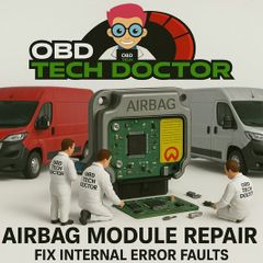 Fiat Ducato Airbag Module Internal Error