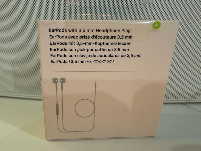 Apple EarPods with 3.5mm plug, sealed in box. A1472