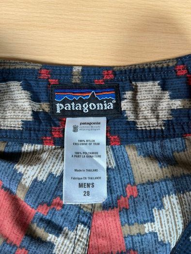 Patagonia Paddler Board Shorts Mens W28 Aztec Geometric Design