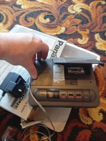 Vintage Onwa Micro Cassette Telephone