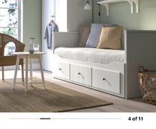 Ikea Hemnes Day Bed with 2 mattresses