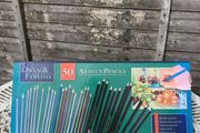 50 artist's pencils