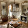 Large old Belgium Chandelier Image 2