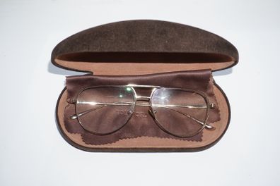 Tom Ford Brille Shiny Gold Prescription Glasses