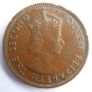 1956 Queen Elizabeth II Cyprus 5 Mils Coin Image 3