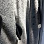 "Erre" Genuine Leather Coat Black.  Fully Lined  With Mohair/Wool/Acry.  Made in Italy Image 4