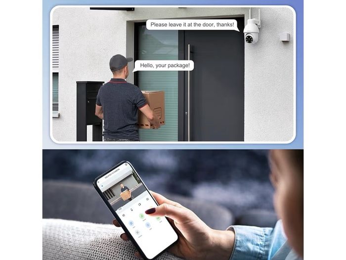 Security Camera - 2K Outdoor & Waterproof