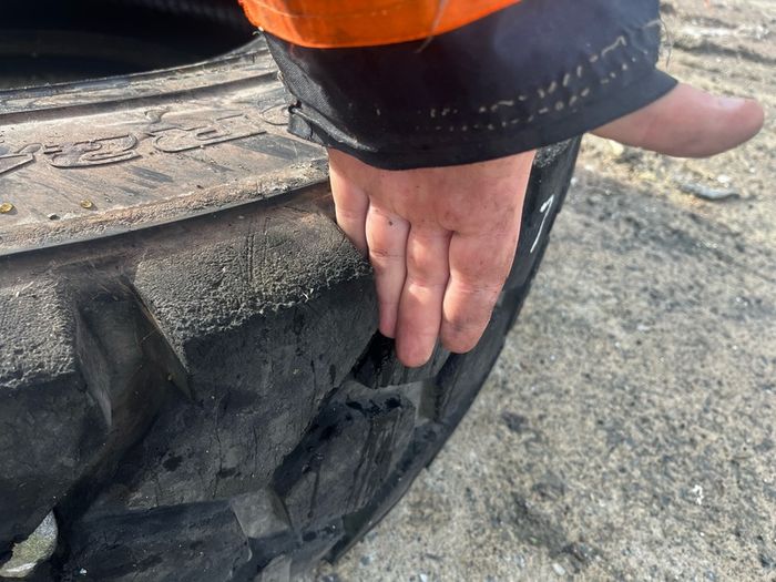 Telehandler allterrain tyres