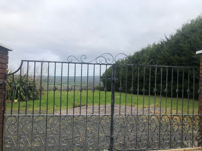 Solid Wrought Iron original gates