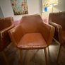 Vintage 4 armchairs for dining table Image 3