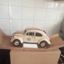 Volswagen Beetle Tin Plate Model Herbie No.53 Rally Car Metal Display Image 9