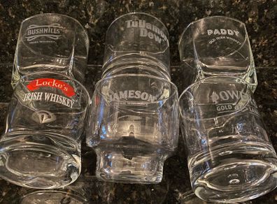 Irish Whisky Glasses Collection (6)
