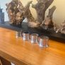 Silver Plated Salt Pots x4 Image 2