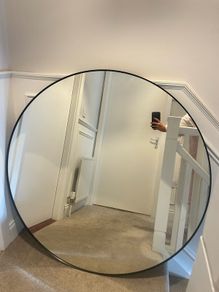 IKEA Lindbyn round mirror
