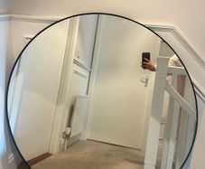 IKEA Lindbyn round mirror