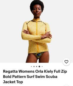 Orla Kiely Scuba Swimming top Size 6-8