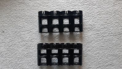 Powerpax Storacell C Cell Battery Case Storage Container 4x Batteries