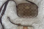 Coach bag and wallet
