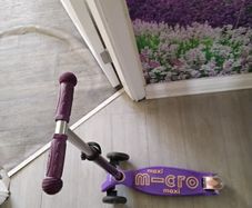 kids purple scooter