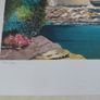 Limited edition lithograph Le Vieil Antibes byJean Pierre Bertaux Marais 266/390 Image 2