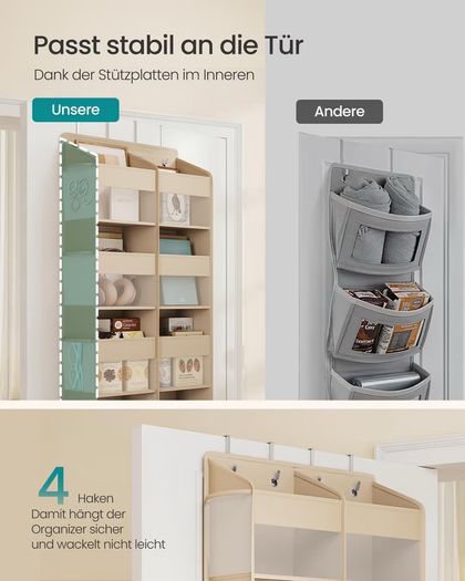 Brand New SONGMICS Door Hanging Organizer 9 Compartments
