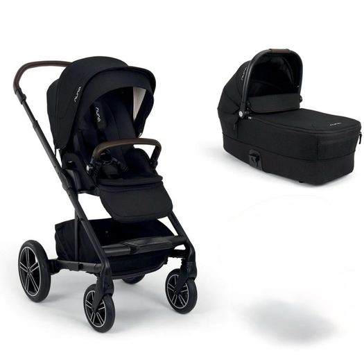 NEW Nuna Mixx Next Bassinet + Pushchair Bundle + Rain Covers