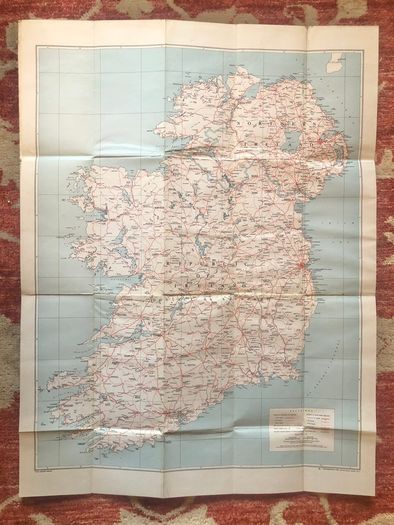 2 x Vintage Maps of Ireland