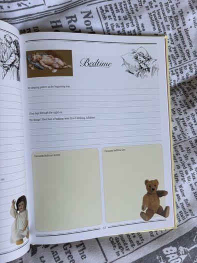 Brand New Vintage Our Baby Book