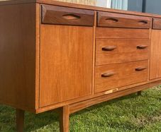 Vintage Mid-Century Teak Sideboard /Credenza