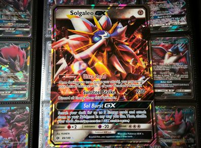 Solgaleo GX ! Jumbo Oversized Card ! Promo from Sun & Moon Era ! 2016 ! Pokemon Card !