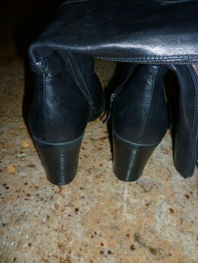 Manas Designer Black Leather boots. Soft All Leather High heel Italian. Uk 6.5 Eu 40. Excellent condition.