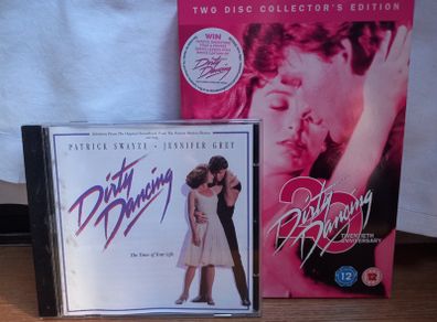 Dirty Dancing Special Edition Dvd & Soundtrack Cd Bundle Patrick Swayze 80's Romantic Movie