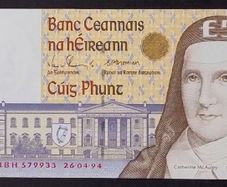 1994 - Ireland - Five Pound Note