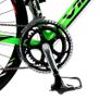 53cm Viking Milano 14 Speed 700c Wheel Gents, Green/Black Image 5