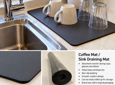 Coffee Mat / Sink Draining Mat