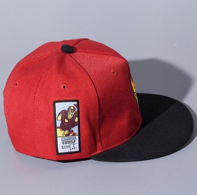 Snap Back Cap - Iron Man - Free Shipping