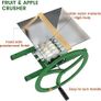 7L Stainless Steel Manual Juicer Grinder, Fruit Scratter Pulper for Wine and Cider Pressing Image 6