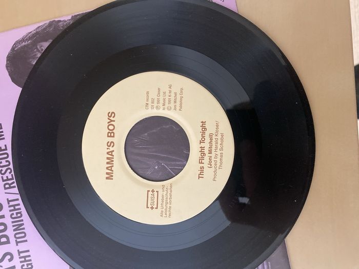 Mamas boys single vinyl