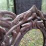 antique bog oak mirror Image 4