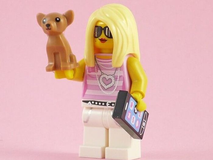 Lego TRENDSETTER Minifigure Lego Series 10 Lego Minifigure