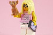 Lego TRENDSETTER Minifigure Lego Series 10 Lego Minifigure